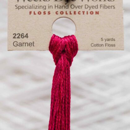 Weeks Dye Works F6-2264-Garnet-Skein