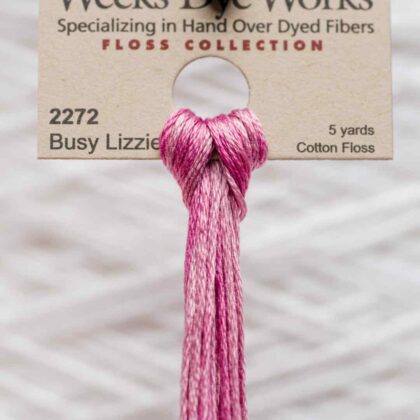 Weeks Dye Works F6-2272-BusyLizzie-Skein