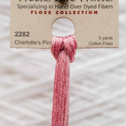 Weeks Dye Works F6-2282-Charlotte_sPink-Skein