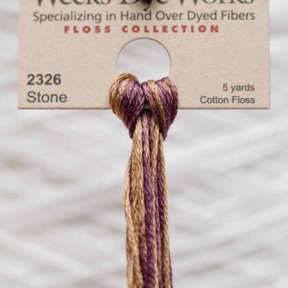 Weeks Dye Works F6-2326-Stone-Skein