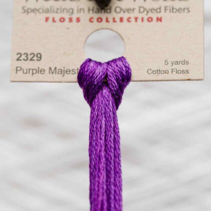 Weeks Dye Works F6-2329-PurpleMajesty-Skein