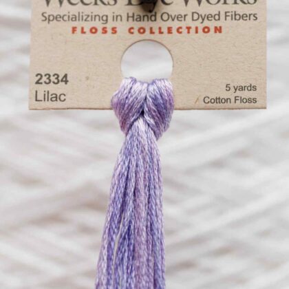 Weeks Dye Works F6-2334-Lilac-Skein