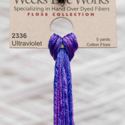 Weeks Dye Works F6-2336-Ultraviolet-Skein