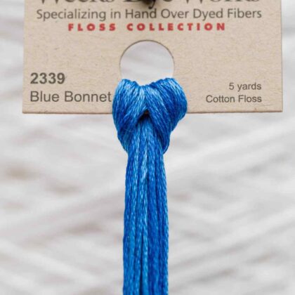 Weeks Dye Works F6-2339-BlueBonnet-Skein