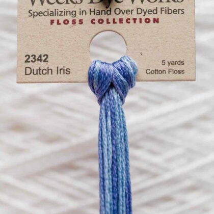 Weeks Dye Works F6-2342-DutchIris-Skein
