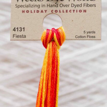 Weeks Dye Works F6-4131-Fiesta-Skein