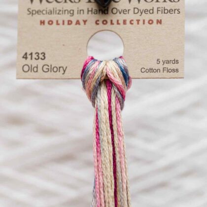 Weeks Dye Works F6-4133-OldGlory-Skein