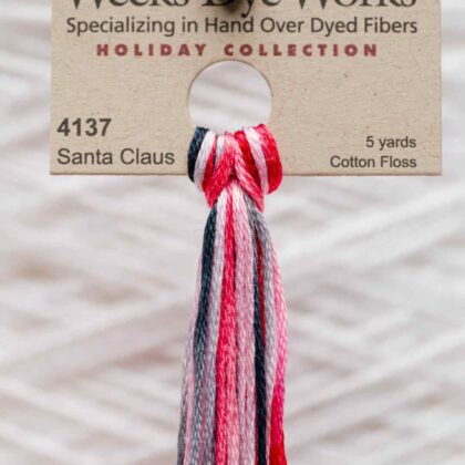 Weeks Dye Works F6-4137-SantaClaus-Skein
