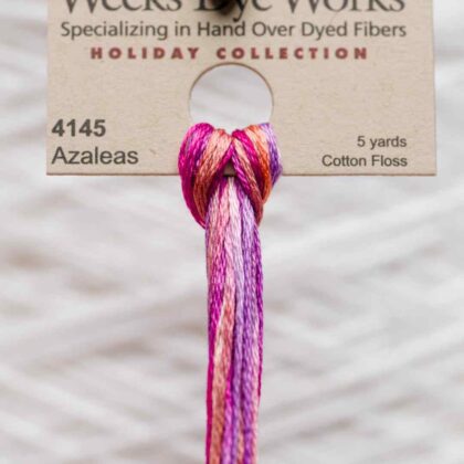 Weeks Dye Works F6-4145-Azaleas-Skein