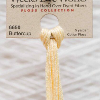 Weeks Dye Works F6-6650-Buttercup-Skein