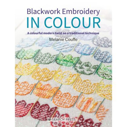 Melanie Coffe, Blackwork Embroidery in Colour