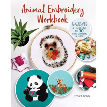 Jessica Long, Animal Embroidery Workbook