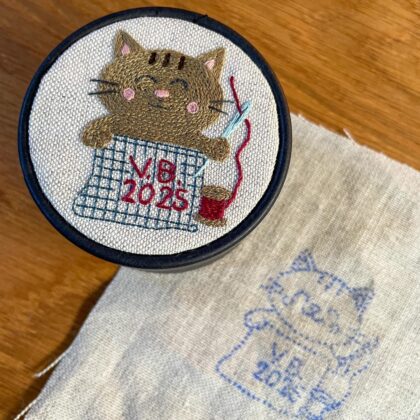 Verdens Broderidag 2025 - Kattens Kunst