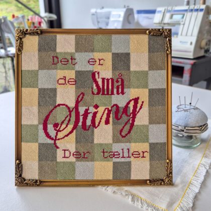 Det er de små sting der tæller 1