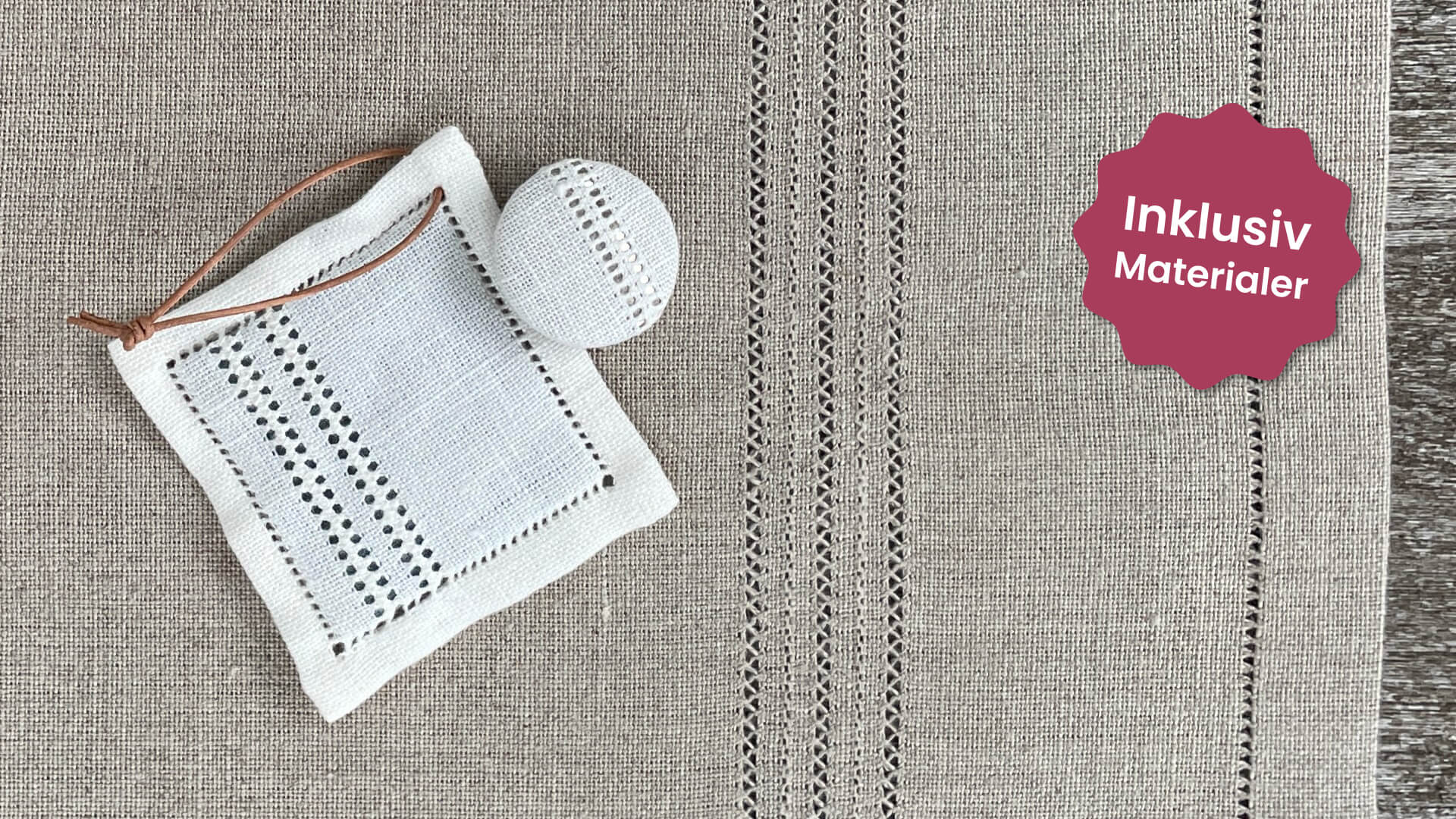 Onlinekursus: Hulsømme For Begyndere – inkl. materialer