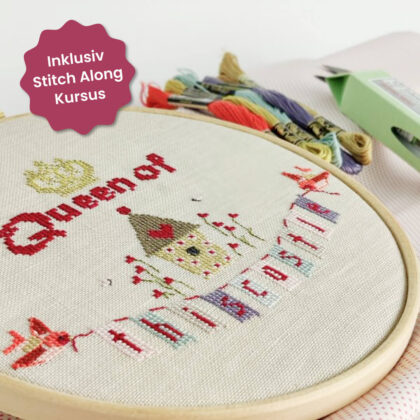 Tille's Queen of this Castle broderimønster