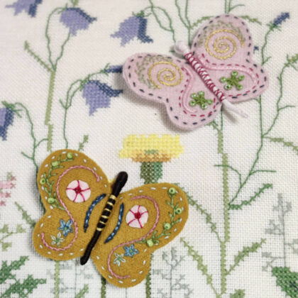 Verdens broderidadag 2026, sommerfugle
