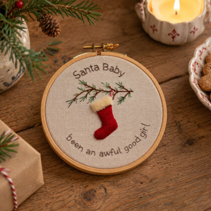 Tille's - Santa Baby - broderikit